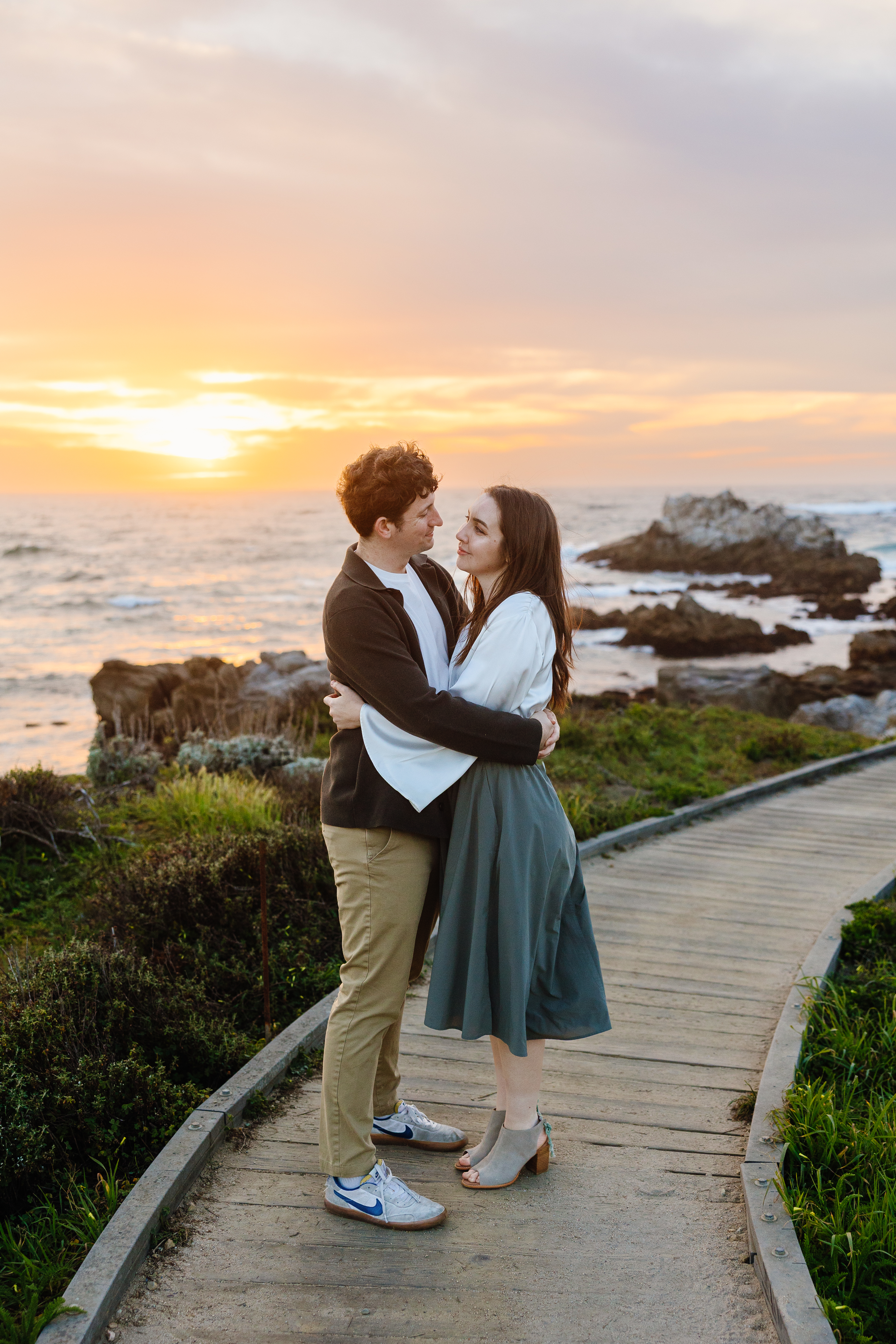 Jenna and Liam engagement photo